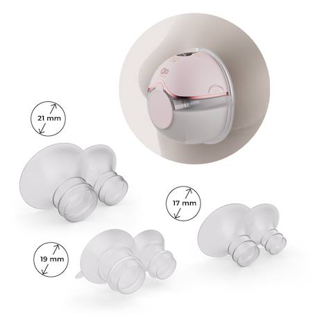 Tire-lait électrique simple MAMAFLOW 4 modes, 9 intensités, mémoire des réglages, sans fil usb-c, compact et silencieux Gold+Pink 11 - vertbaudet enfant 