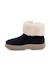 Botte de sport avec fermeture éclair et semelle en peau de mouton Bleu marine+Gris 1 - vertbaudet enfant 