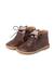Bottines en cuir à lacets monkey face Bleu marine+Couleur cuir+Marron 15 - vertbaudet enfant 