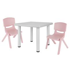 Chambre et rangement-Table enfant avec 2 chaises