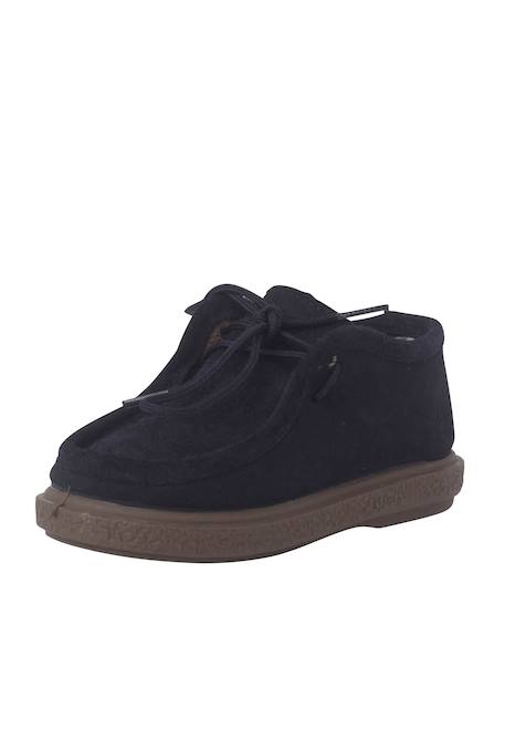 Chaussures derbies premiers pas Bleu marine+Camel+Gris 2 - vertbaudet enfant 