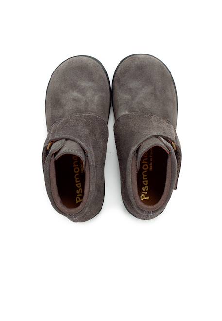 Botte adhérente à sangles croisées fendues Bleu marine+Gris+Taupe 11 - vertbaudet enfant 