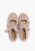 Chaussures babies velours avec nœud gros-grain filles Beige+Bleu de france+Bleu marine+Bordeaux+Gris+Noir+Rose pâle+Vert 5 - vertbaudet enfant 