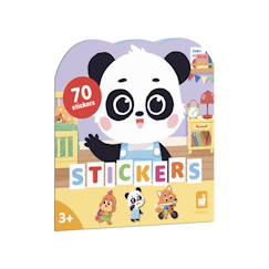 Jouet-Activités artistiques et musicales-Stickers la journée  dès 18 mois