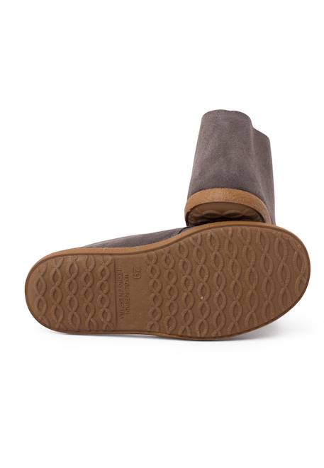 Botte fendue style safari contrasté Bleu marine+Gris+Taupe 9 - vertbaudet enfant 