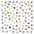 Gommettes animaux exotiques x100 MULTICOLORE 2 - vertbaudet enfant 