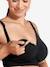 Soutien-gorge rembourré grossesse et allaitement sans coutures Carri-gel noir 4 - vertbaudet enfant 