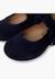 Chaussures babies bride froncée et nœud pour fille Bleu marine+Gris+Rose+Sable 6 - vertbaudet enfant 