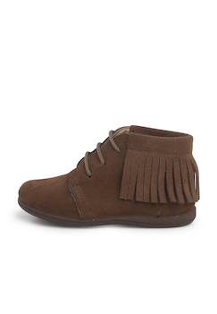 Chaussures-Bottes frangées à lacets premiers pas