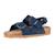 Sandales synthétique chiron Bleu marine 2 - vertbaudet enfant 