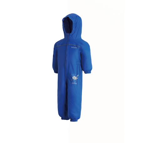 Combinaison imperméable bébé polyamide puddle iv Bleu+Rouge 4 - vertbaudet enfant 