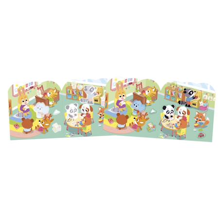 Stickers la journée  dès 18 mois MULTICOLORE 4 - vertbaudet enfant 