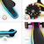 Trottinette Kinderkraft RAKET UP 2 en 1 avec Siège Réglable, Roues RGB et LED, Guidon Ajustable et Pliage Compact Beige+Black+Blue+Pink 11 - vertbaudet enfant 