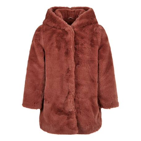 Manteau synthétique Noir+Rose foncé 5 - vertbaudet enfant 
