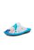 Sabots de maison en feutre  phrases Bleu marine+Turquoise 8 - vertbaudet enfant 