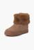 Bottes à col roulé en fourrure pour fille Bleu marine+Gris+Rose+Taupe 20 - vertbaudet enfant 