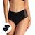 Lot de 2 culottes midi pour fuites urinaires femme Noir 1 - vertbaudet enfant 
