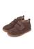 Bottes en suéde avec large bande adhésive Bleu marine+Gris+Taupe 16 - vertbaudet enfant 