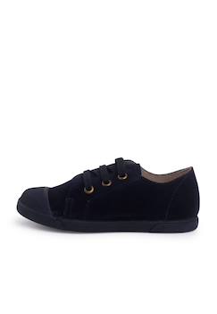 Chaussures-Chaussures fille 23-38-Baskets, tennis-Baskets en suède avec embout en caoutchouc et lacets