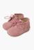 Bottes frangées à lacets premiers pas Bleu marine+Gris+Marron+Rose+Taupe 22 - vertbaudet enfant 