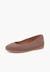 Ballerines plates en suède pour filles s Bordeaux+Gris foncé+Taupe 14 - vertbaudet enfant 