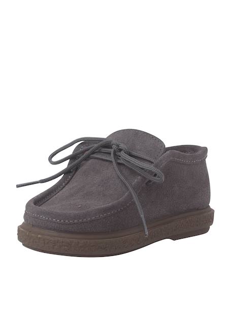 Chaussures derbies premiers pas Bleu marine+Camel+Gris 14 - vertbaudet enfant 