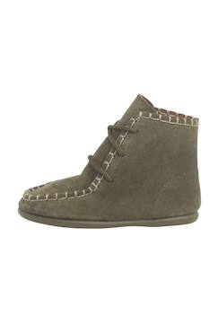 Chaussures-Bottes en suède style mohican pour enfants