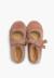 Chaussures babies velours avec nœud gros-grain filles Beige+Bleu de france+Bleu marine+Bordeaux+Gris+Noir+Rose pâle+Vert 41 - vertbaudet enfant 