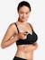 Soutien-gorge rembourré grossesse et allaitement sans coutures Carri-gel noir 2 - vertbaudet enfant 