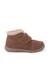Botte avec col en laine d'agneau et sangle d'enfilage Gris+Rose+Taupe 13 - vertbaudet enfant 