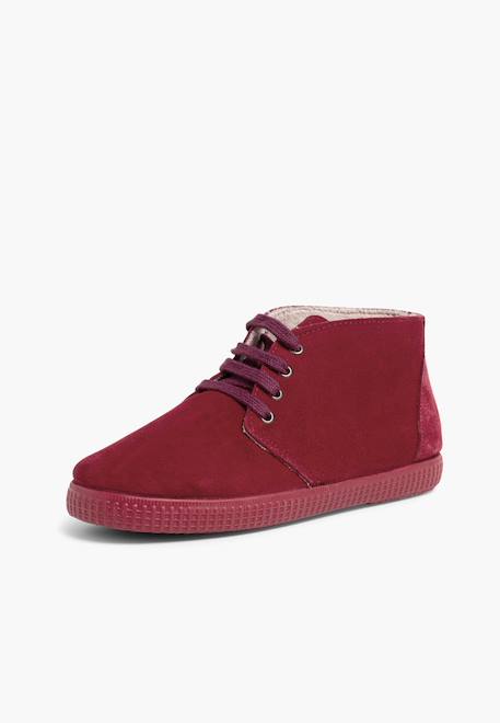Bottes fourrées pour enfant à lacets Bleu+Bleu marine+Bordeaux+Camel+Taupe+Vert 14 - vertbaudet enfant 