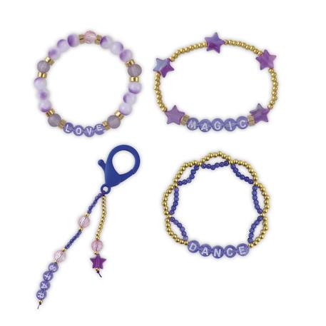 Bijoux à créer pop star MULTICOLORE 2 - vertbaudet enfant 