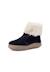 Botte de sport avec fermeture éclair et semelle en peau de mouton Bleu marine+Gris 2 - vertbaudet enfant 