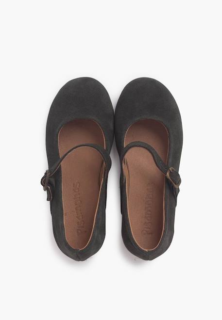 Chaussures babies en suéde et à boucle fine Vert 5 - vertbaudet enfant 