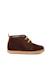 Bottines doublées en suède de mouton avec bande arrière Gris+Marron 7 - vertbaudet enfant 