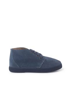 Chaussures-Bottes fourrées pour enfant à lacets