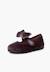 Chaussures babies en velours avec lien à nouer Gris 2 - vertbaudet enfant 