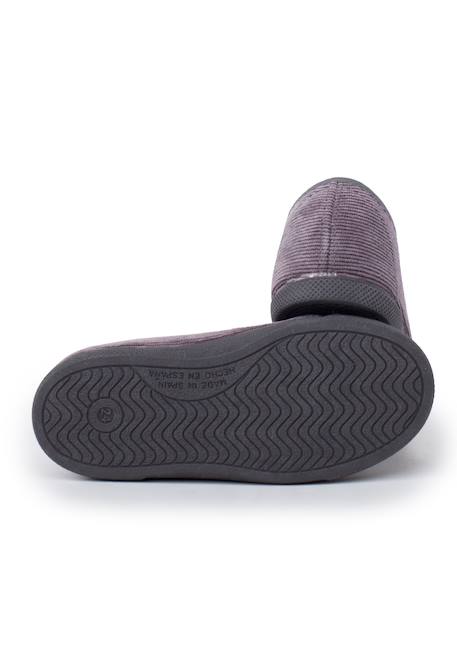 Baskets en velours côtelé avec bout en caoutchouc Bleu marine+Gris+Taupe 9 - vertbaudet enfant 