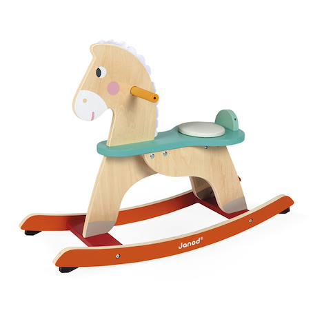Cheval à bascule évolutif zigolos Multicolore 5 - vertbaudet enfant 