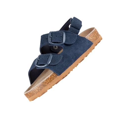 Sandales synthétique chiron Bleu marine 3 - vertbaudet enfant 