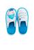 Sabots de maison en feutre  phrases Bleu marine+Turquoise 11 - vertbaudet enfant 