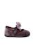 Chaussures babies en velours avec lien à nouer Gris 1 - vertbaudet enfant 