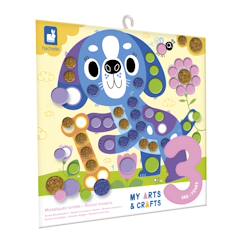 Jouet-Activités artistiques et musicales-Gommettes rondes petits amis 3 ans