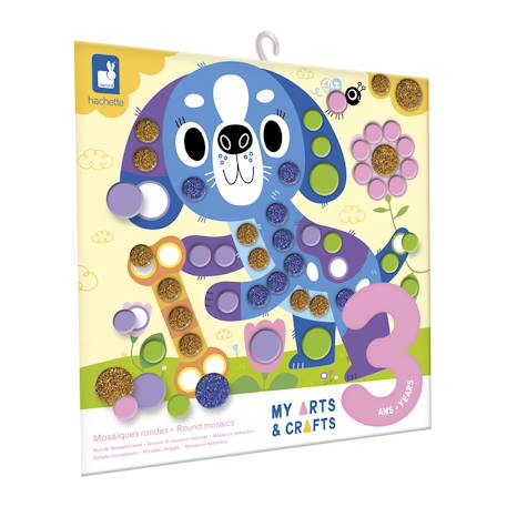 Gommettes rondes petits amis 3 ans MULTICOLORE 1 - vertbaudet enfant 