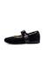 Velours chaussures babies large bracelet en cuir verni Noir+Rose pâle 1 - vertbaudet enfant 