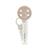 Attache-tétine avec ruban Oisillons beige+Oisillons rose+Oisillons vert 1 - vertbaudet enfant 