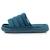 Chaussons mules ouvertes velours semelle bloup xtra confort Bleucanard+Léopard camel+Multicolor+Vertamande 3 - vertbaudet enfant 