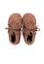 Bottines à lacets en daim avec ornement flocon de neige Gris+Rose+Taupe 18 - vertbaudet enfant 
