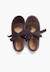 Chaussures babies velours avec nœud gros-grain filles Beige+Bleu de france+Bleu marine+Bordeaux+Gris+Noir+Rose pâle+Vert 29 - vertbaudet enfant 