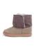 Bottes en velours côtelé et suéde avec doublure en peau de mouton Gris+Taupe 7 - vertbaudet enfant 